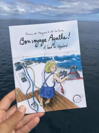 Bon voyage Agathe Livre pour enfants - Table à cartes