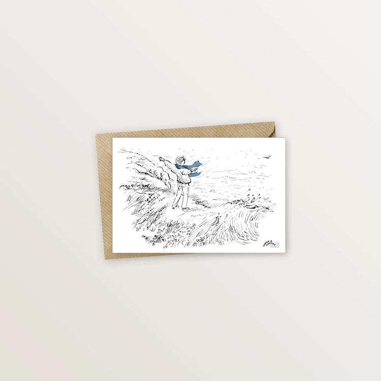 5 cartes postales : Vacances en bord de mer