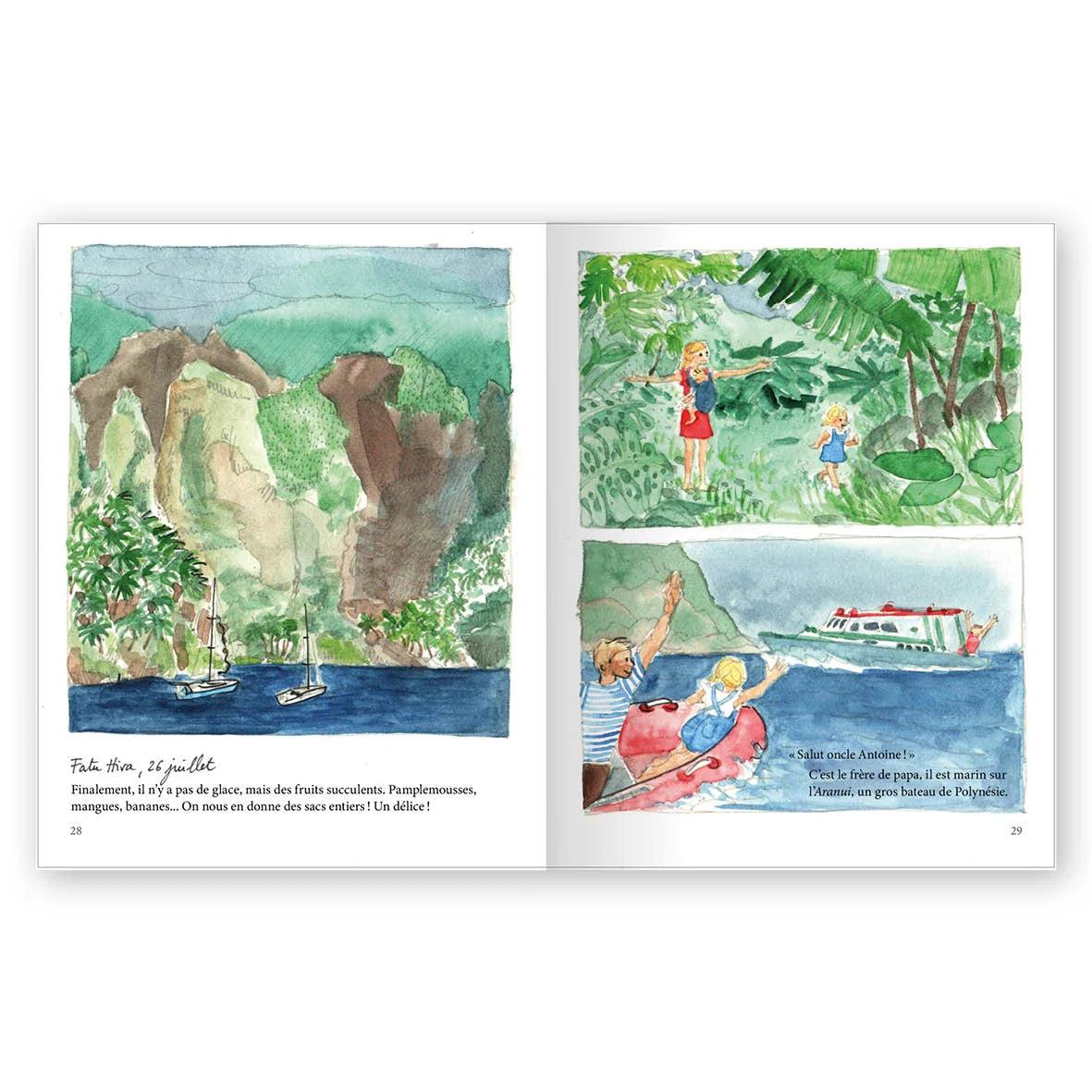 La grande navigation - Livre pour enfants