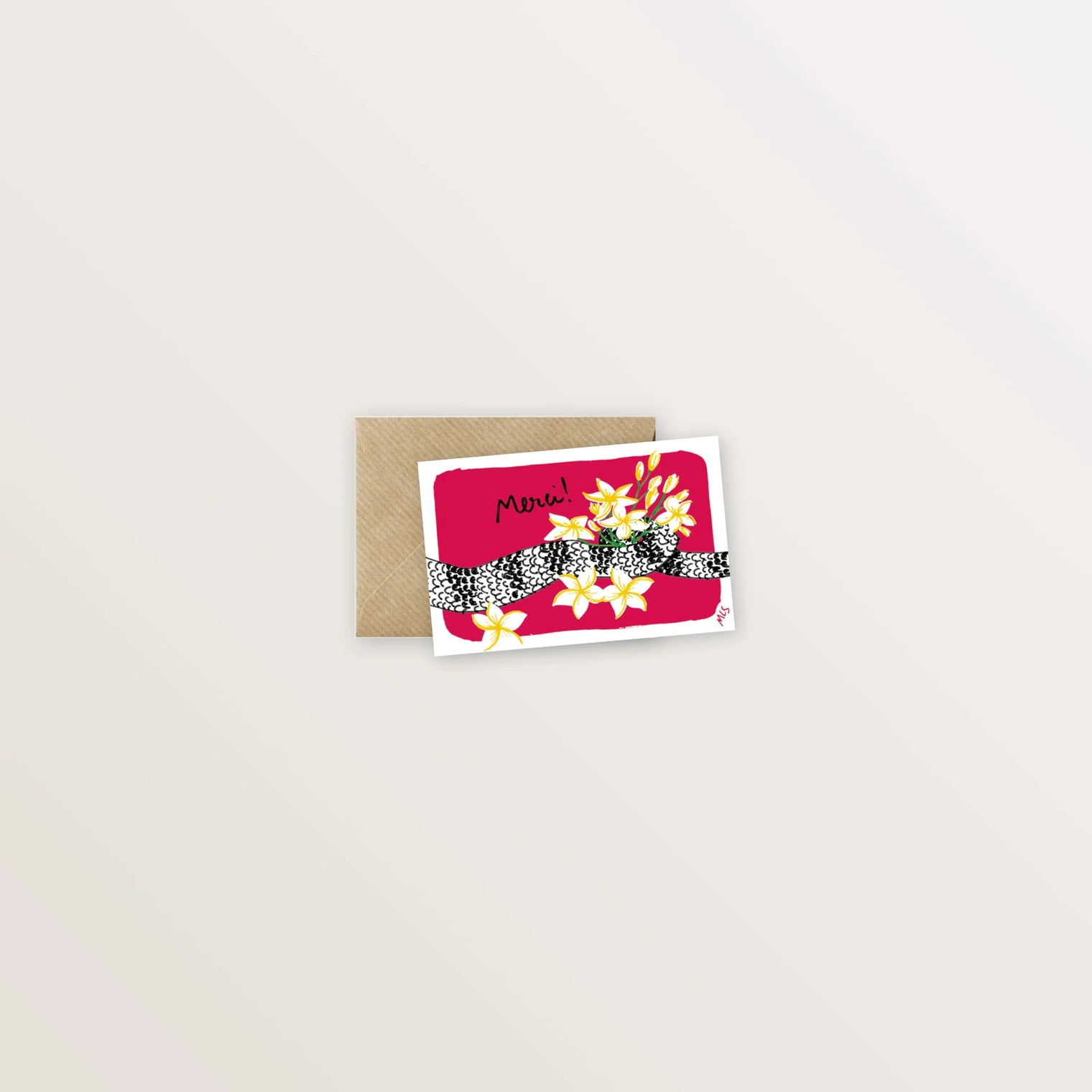 4 mini-cartes - Merci !