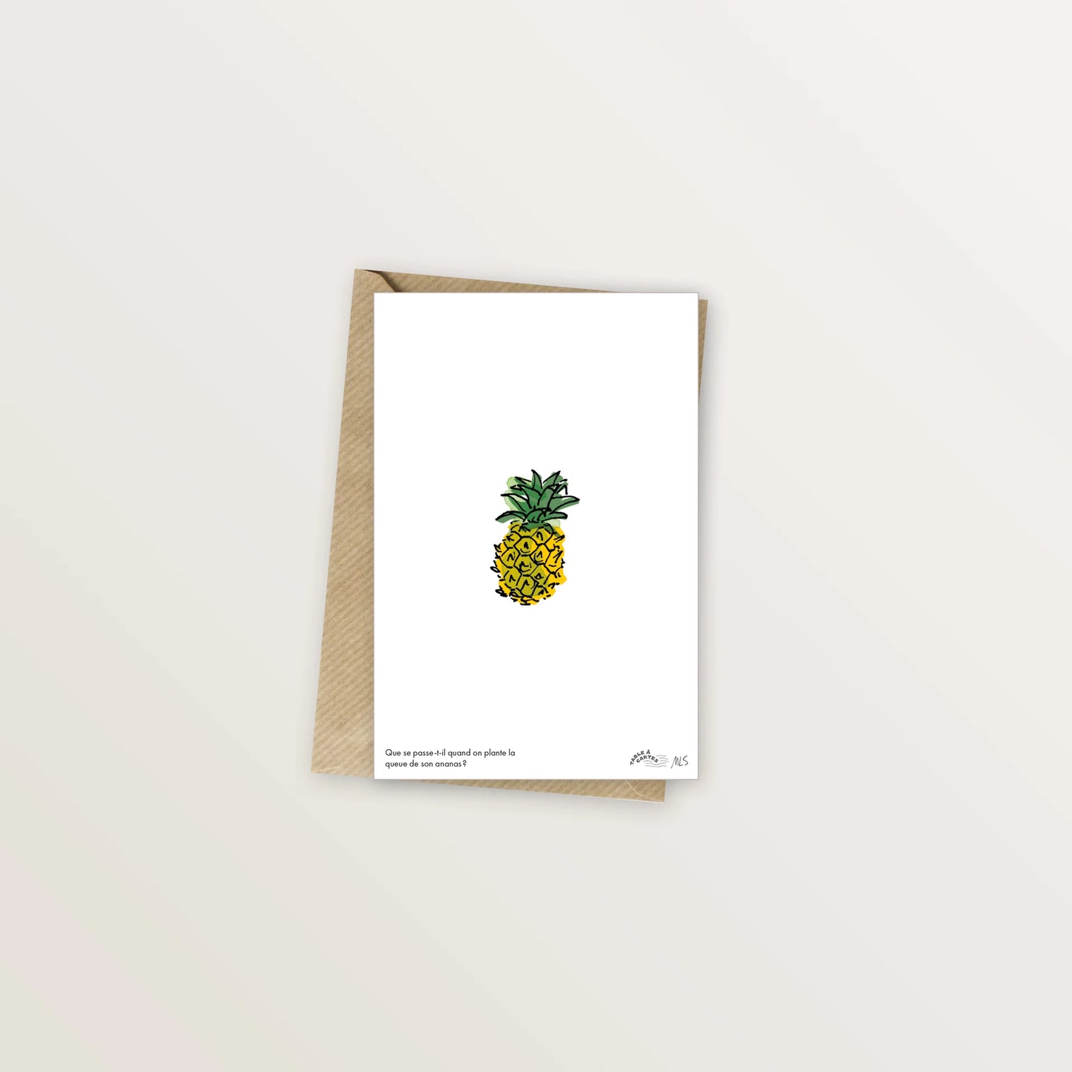 Carte postale de Moorea - L'ananas