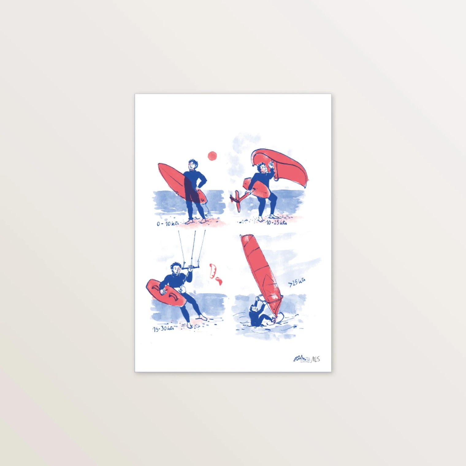 Par tous les vents - Risographie A5