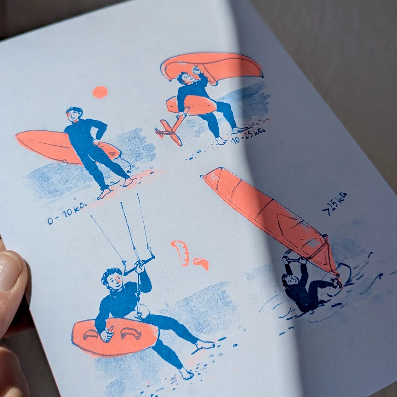 Par tous les vents - Risographie A5