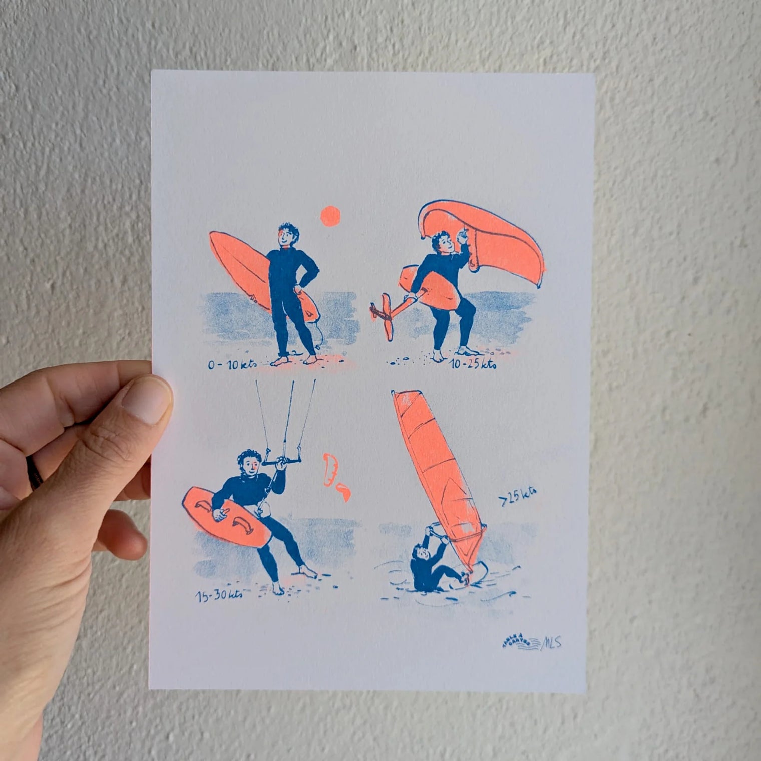Par tous les vents - Risographie A5