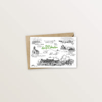 Carte postale lexique breton - Lieux