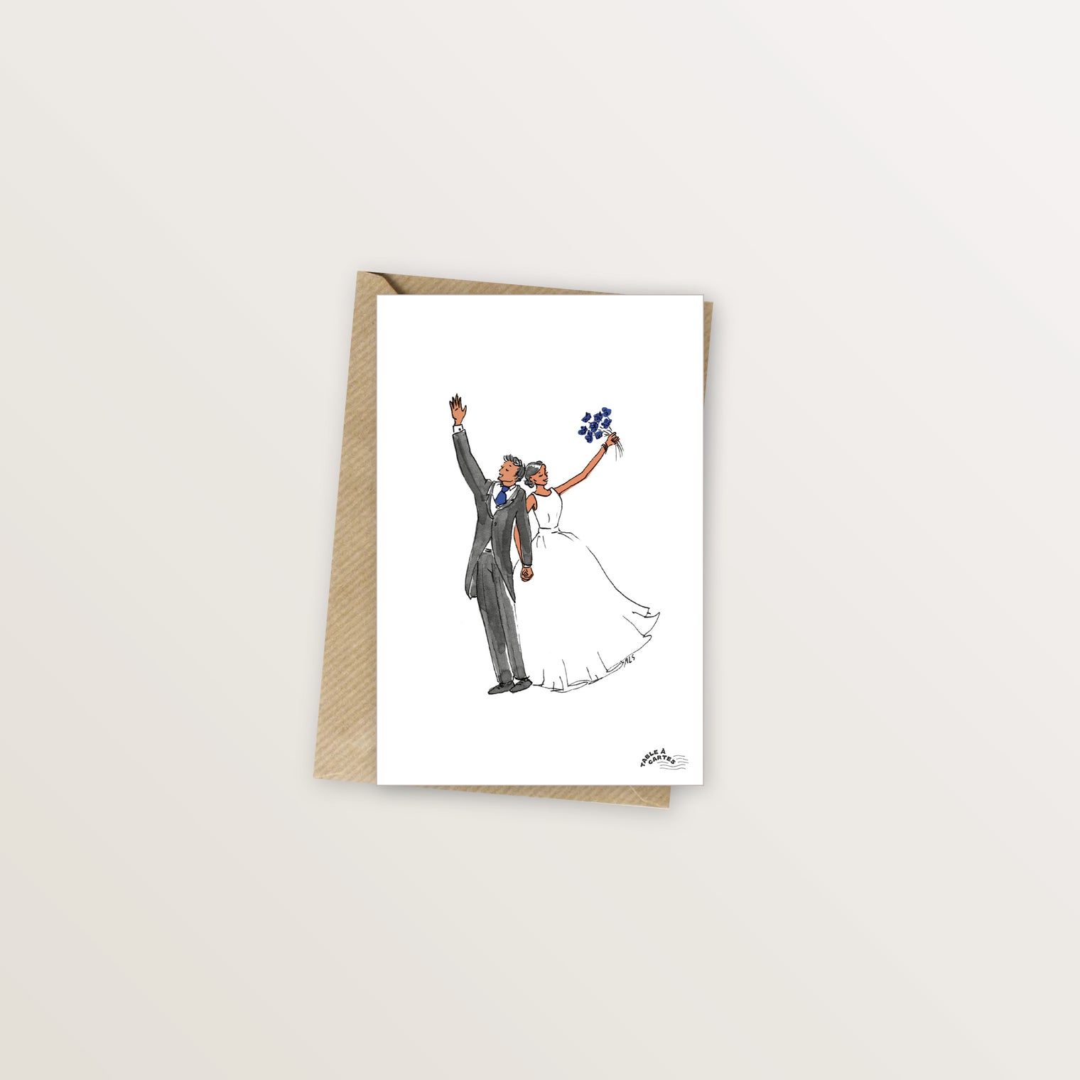 Carte postale Mariage 1