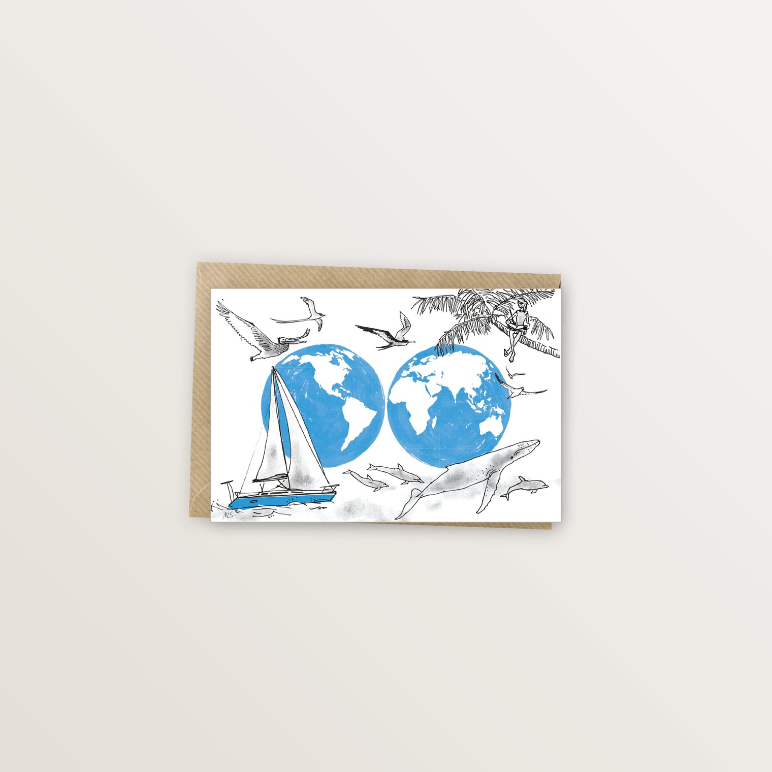 Carte postale Voyage de Vagabond