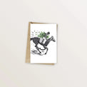 Carte d'anniversaire - Cavalier