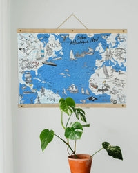 Atlantique Nord - Affiche 60 x 40 cm