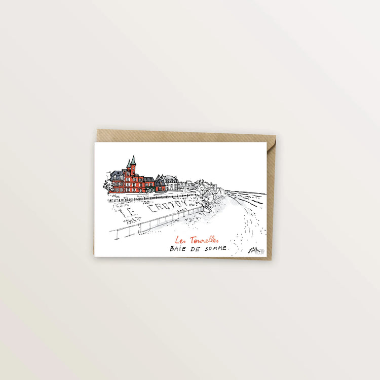 5 cartes postales : la Baie de Somme