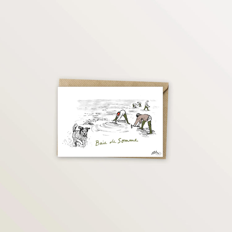 5 cartes postales : la Baie de Somme