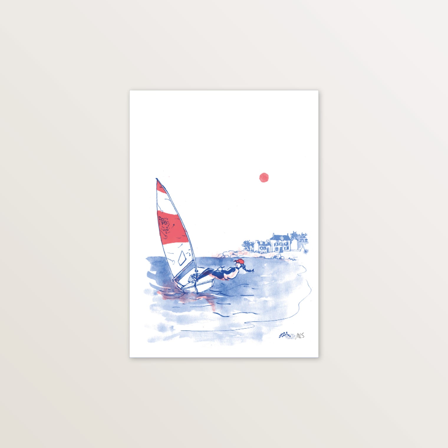 Balade en laser - Illustration A5