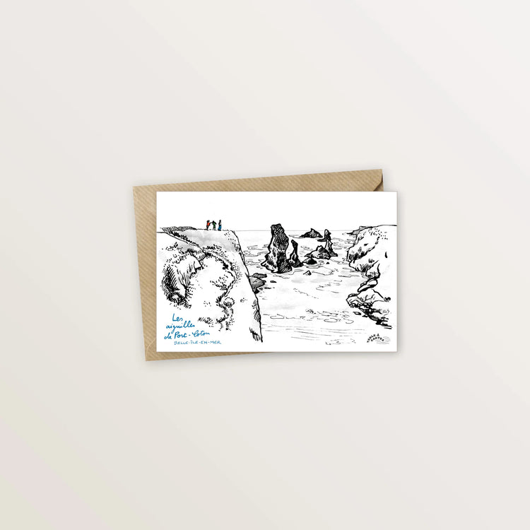 5 cartes postales pour revisiter Belle-Île-en-Mer