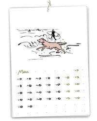Calendrier 2026 - A la plage