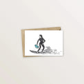Carte d'anniversaire - Surf