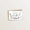 Carte postale de Gâvres - Les oiseaux de la Petite mer
