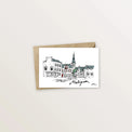 Carte postale de Matignon - Le bourg breton