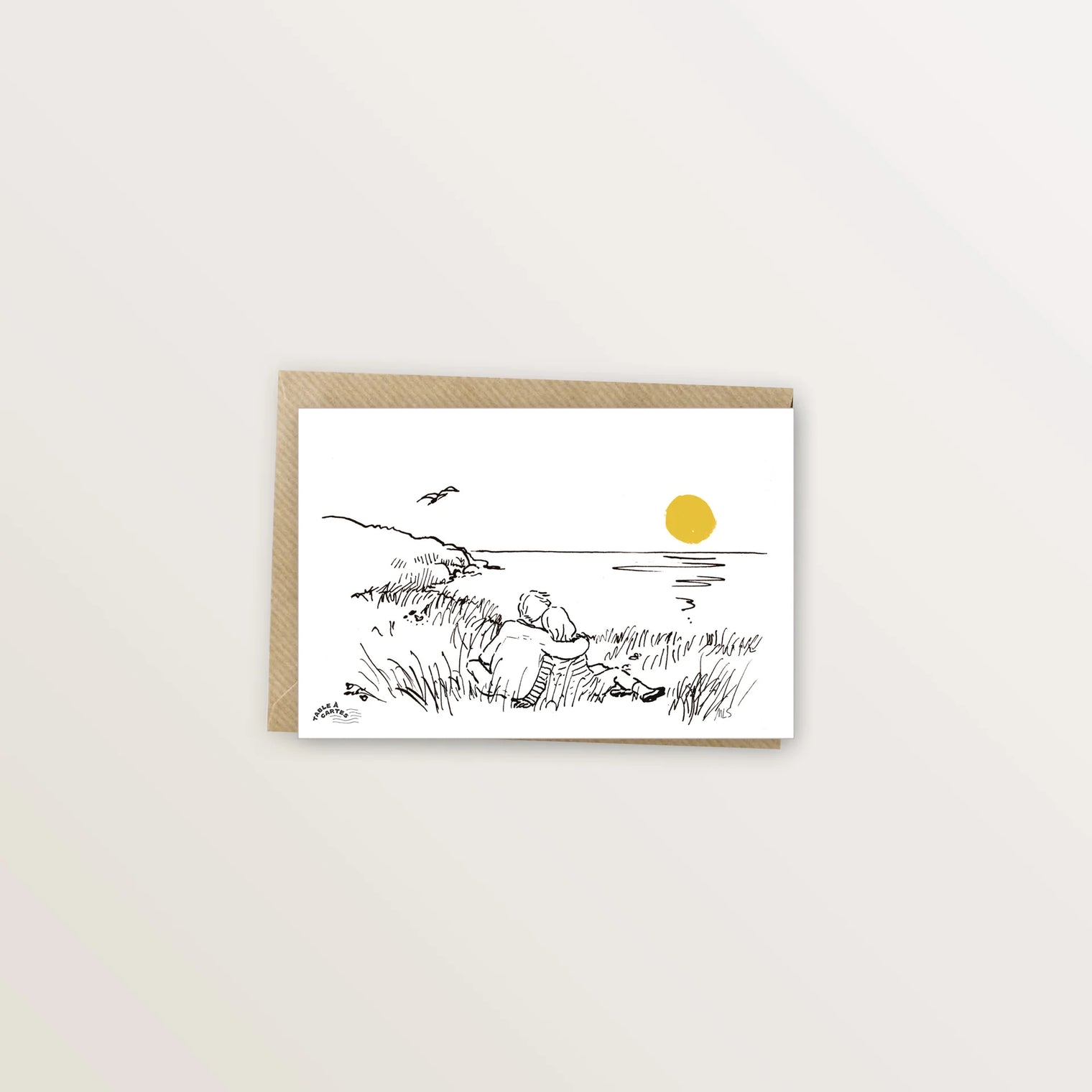 Carte postale - Amoureux