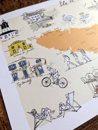 Ile de Groix - Affiche 40 x 30 cm