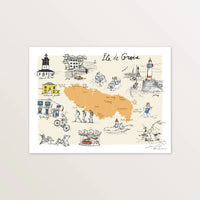 Ile de Groix - Affiche 40 x 30 cm
