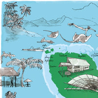 Ile de Moorea Affiche - 60 x 40 cm