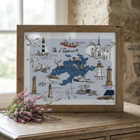 Ile de Ouessant - Affiche 40 x 30 cm