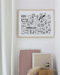 Lexique breton - Affiche 40 x 30 cm