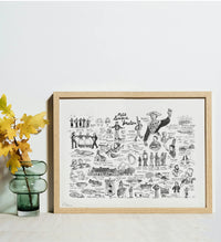 Lexique breton - Affiche 40 x 30 cm