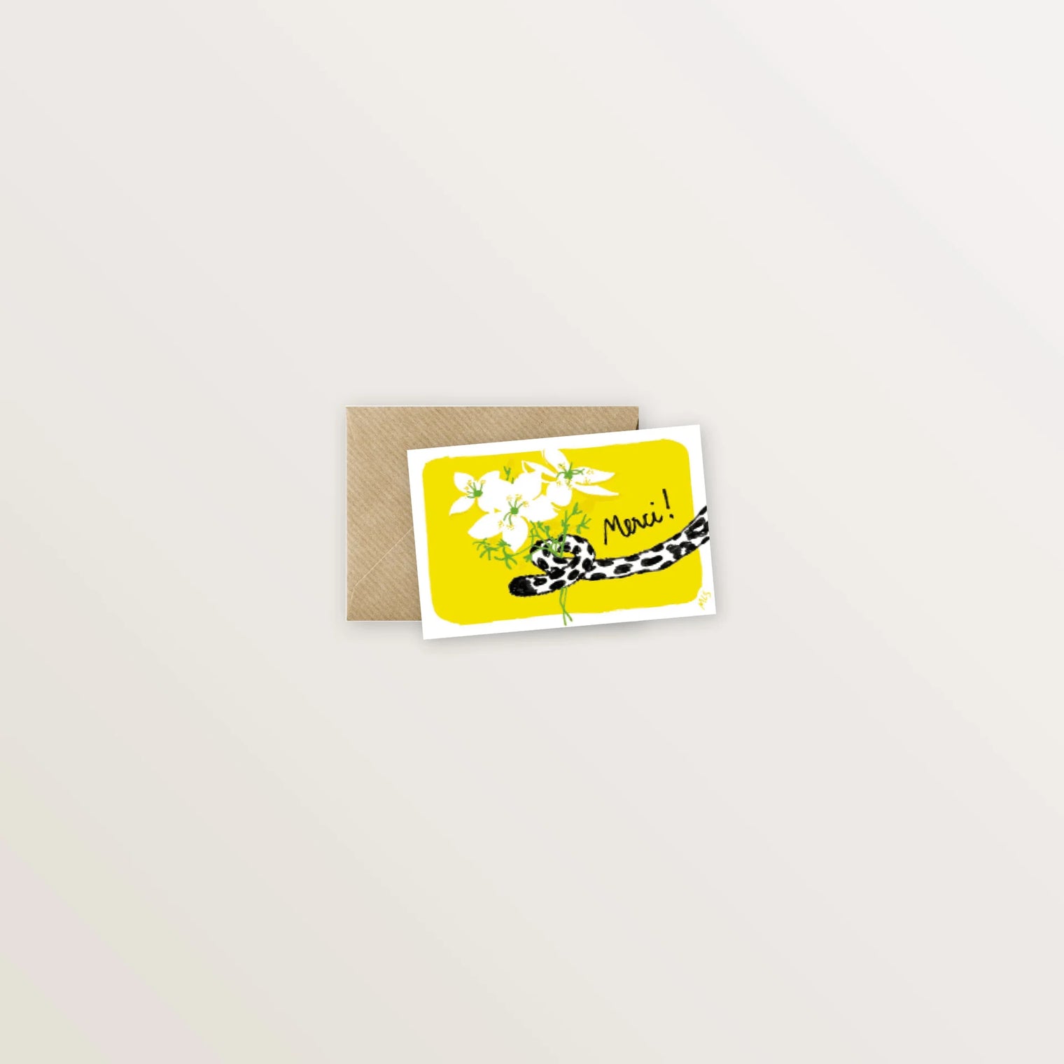 4 mini-cartes - Merci !