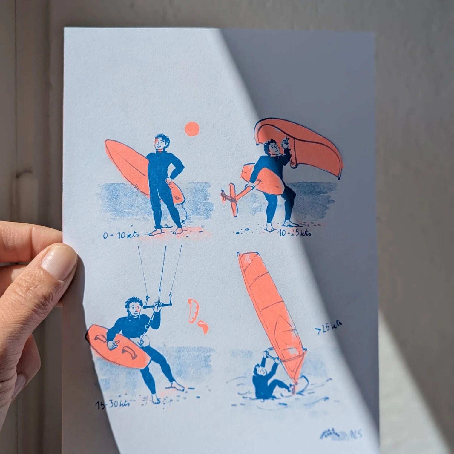 Par tous les vents - Risographie A5
